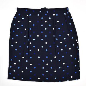 Pendleton Polka Dot Pencil Skirt 8